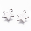 Non-Tarnish 304 Stainless Steel Charms X-STAS-L234-069P-2