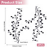 Plum Blossom Shape Appliques PATC-WH0007-11B-2