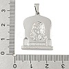 Non-Tarnish 304 Stainless Steel Pendants STAS-B071-02D-04P-3