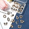 24Pcs 12 Styles Alloy Enamel Pendants ALRI-FS0001-04-7