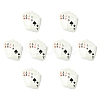 8Pcs Handmade Porcelain Beads PORC-CJ0001-32-1