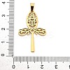 304 Stainless Steel Pendants LS-STAS-R134-04G-02-3