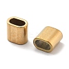 Ion Plating(IP) 304 Stainless Steel Slide Charms STAS-R138-02G-2