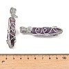 Natural Amethyst Pendants G-K338-28P-06-3