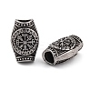 304 Stainless Steel European Beads STAS-G334-04AS-1