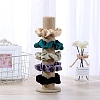 Linen Vertical Tower Jewelry Bracelet Display Stand LS-ODIS-F006-02-1