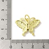 Brass Enamel Micro Pave Cubic Zirconia Pendants KK-Z042-11G-02-3