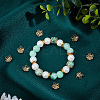 100Pcs Flower Brass Fancy Bead Caps KK-BBC0018-06-3