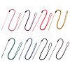24Pcs 8 Styles Nylon Cord Necklace Makings NJEW-SC0001-43-5