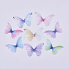 Two Tone Polyester Fabric Wings Crafts Decoration FIND-S322-011B-1