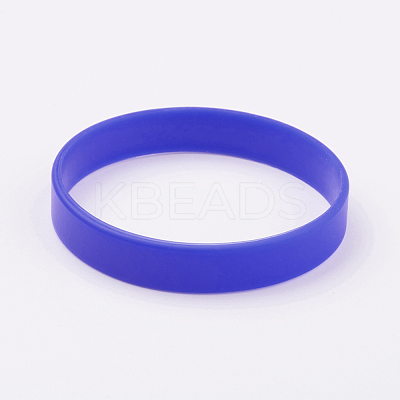 Silicone Wristbands Bracelets BJEW-J176-02-1