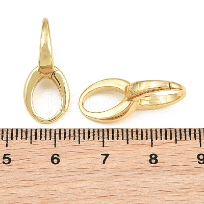 Brass Pendant Bails KK-CBA57BD-06G-1