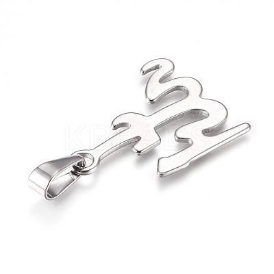 Tarnish Resistant Religion 304 Stainless Steel Pendants LS-STAS-I135-40P-1