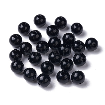Opaque Acrylic Beads MACR-S370-C8mm-S002-1