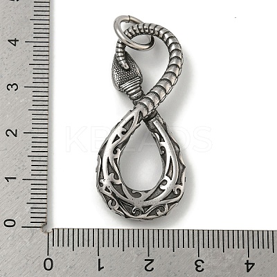 316 Surgical Stainless Steel Pendants X-STAS-Z073-70AS-01-1