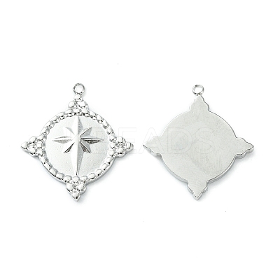 304 Stainless Steel Cabochon Settings for Enamel LS-STAS-L269-010G-02-1