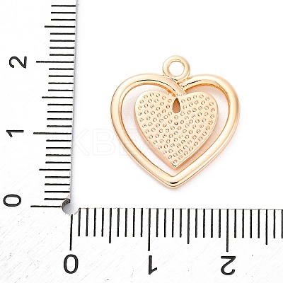 Brass Enamel Pendants KK-D360-22G-1