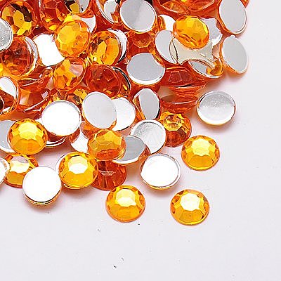Imitation Taiwan Acrylic Rhinestone Cabochons GACR-A002-4mm-11-1