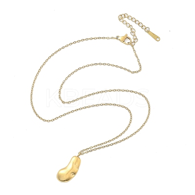 Ion Plating(IP) 304 Stainless Steel Pendant Necklace NJEW-K255-23G-1