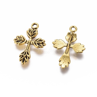 Tibetan Style Alloy Gothic Pendants GLF0175Y-1