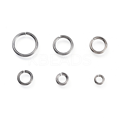 Brass Open Jump Rings KK-JQ0001-01B-1
