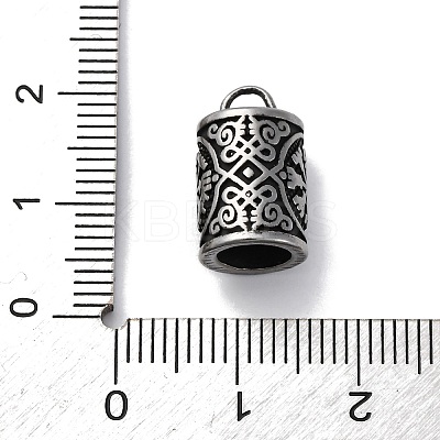 304 Stainless Steel Pendants STAS-D301-08AS-01-1