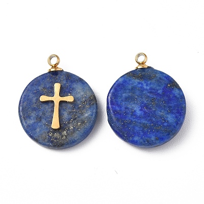 Natural Lapis Lazuli Pendants STAS-C064-VC862-1