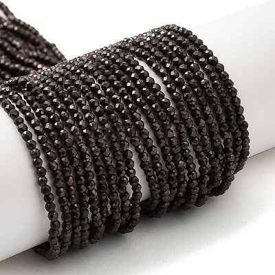 Electroplate Glass Beads Strands GLAA-H021-01A-FP06-1