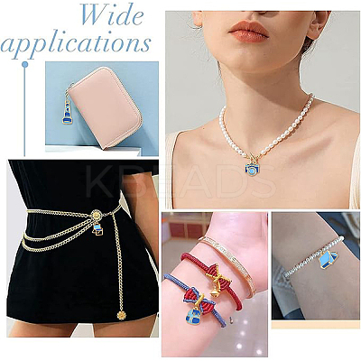 20Pcs 5 Styles Camping Equipment Series Alloy Enamel Pendants FIND-YW0007-13B-1