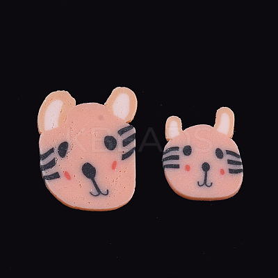 Handmade Polymer Clay Kitten Nail Art Decoration Accessories MRMJ-S046-001F-1