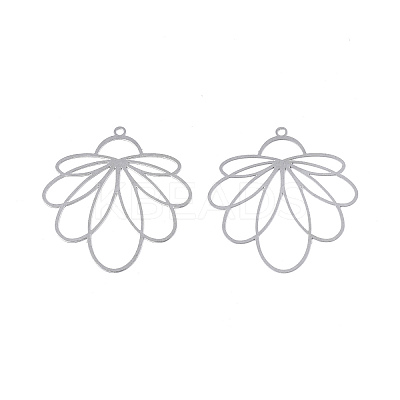 201 Stainless Steel Pendants X-STAS-N102-15P-1