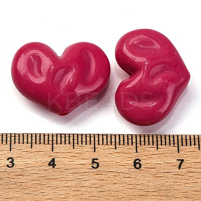 Opaque Acrylic Beads OACR-Z013-33A-1