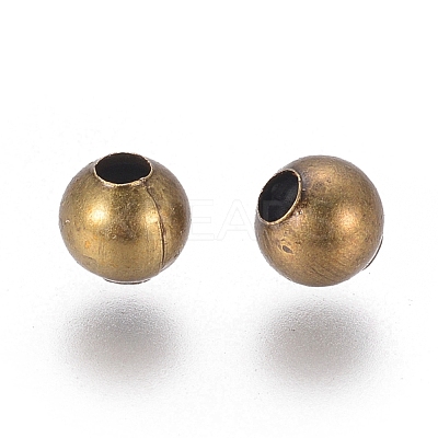 Iron Round Spacer Beads X-E148Y-NFAB-1
