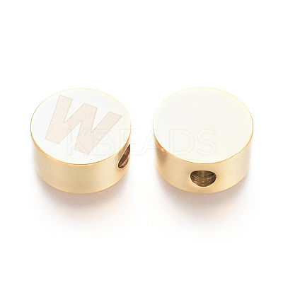 304 Stainless Steel Beads STAS-I126-02G-W-1