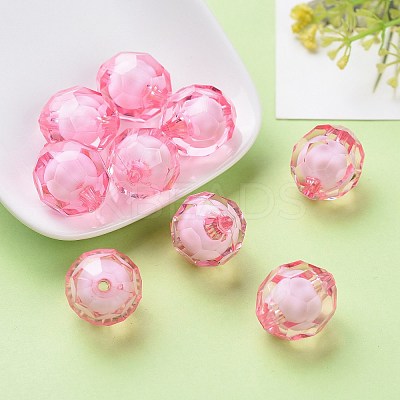 Transparent Acrylic Beads LS-TACR-S113-20mm-02-1