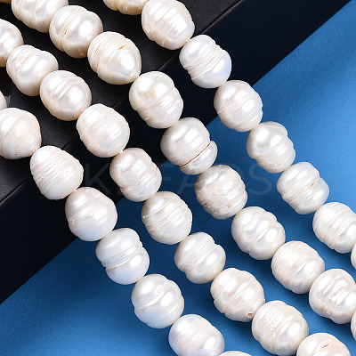 Natural Cultured Freshwater Pearl Beads Strands PEAR-N012-08G-1