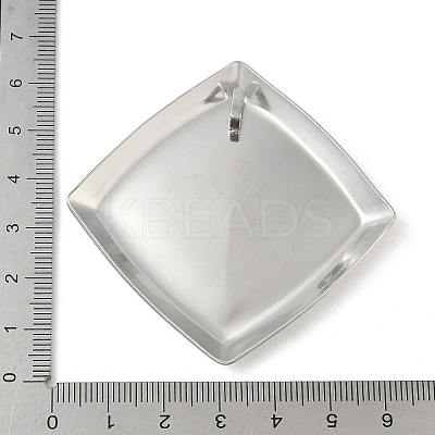 304 Stainless Steel Big Pendants STAS-D376-17P-1