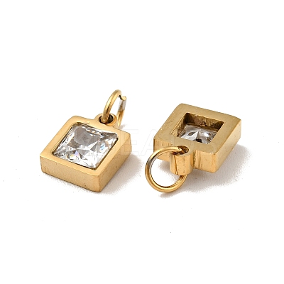PVD Vacuum Plating 304 Stainless Steel Pendants STAS-D189-01G-B16-1
