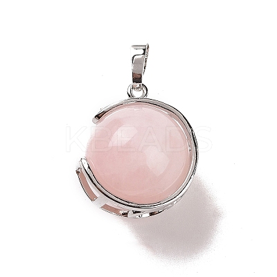 Natural Rose Quartz Pendants G-A212-01P-05-1