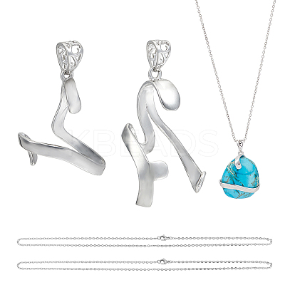 DIY Necklace Making Kits DIY-NB0013-84B-1