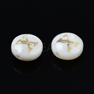 Natural Freshwater Shell Beads SHEL-S278-036X-1