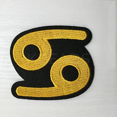 Computerized Embroidery Cloth Iron on/Sew on Patches DIY-O004-02-1-1