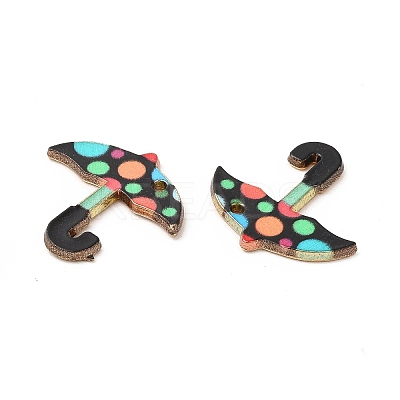Alloy Enamel Pendants ENAM-C005-35G-03-1