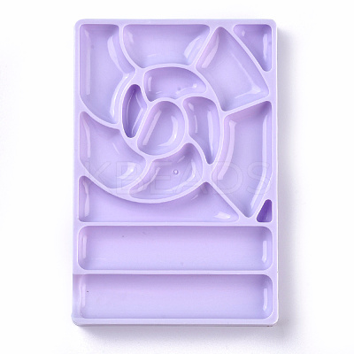 Nail Art Plastic Color Palettes X-MRMJ-WH0060-30E-1