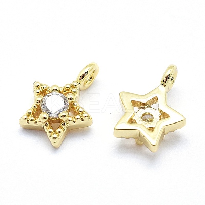 Brass Charms ZIRC-J040-37G-04-NR-1