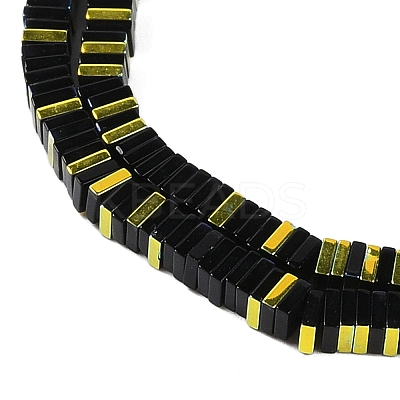 Electroplate Glass Beads Strands GLAA-B023-01A-09-1