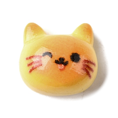 Cute Opaque Resin Cabochons RESI-L046-B04-1