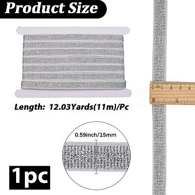 11M Polyester Elastic Ribbon DIY-GF0011-58A-02-1