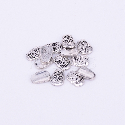 Halloween Theme Alloy Cabochons MRMJ-WH0060-60AS-1