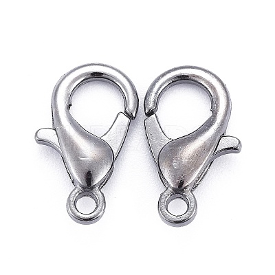 Zinc Alloy Lobster Claw Clasps LS-X-E105-B-1
